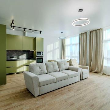 Оренда 2-к квартири 70 м² | Перша здача | Вид на Дніпро | ЖК Русанівська Гавань