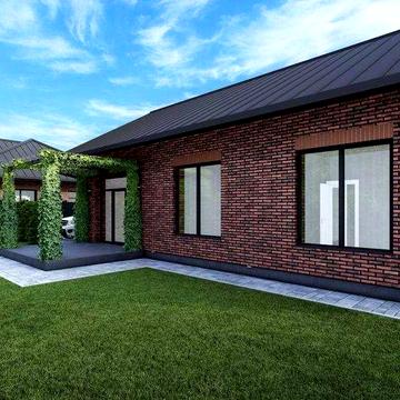 Одноповерховий будинок з газом біля лісу | 103 м² | 4,4 сотки | Закрите містечко