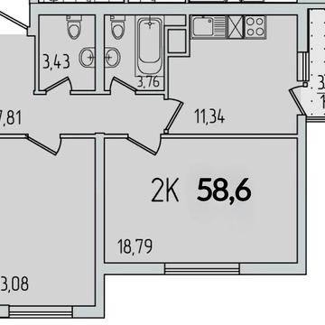 2-кімнатна квартира D на Сахарова/ПВ 5000$/розтермінвання на 45 місяці