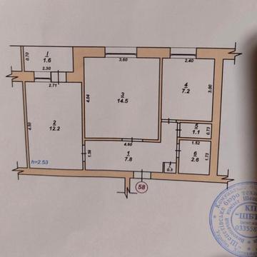 Квартира пр.миру 31 центр,мамин хліб ЖК ОСББ