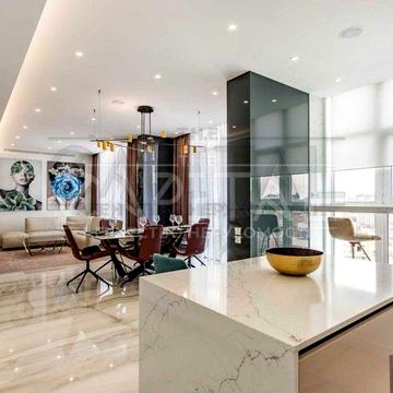 Новопечерські Липки | 212 м² сімейної резиденції | Не верхні поверхи | Master Bedroom + 2 дитячі | Вид на басейн | Авторський ремонт ЖК Новопечерські Липки