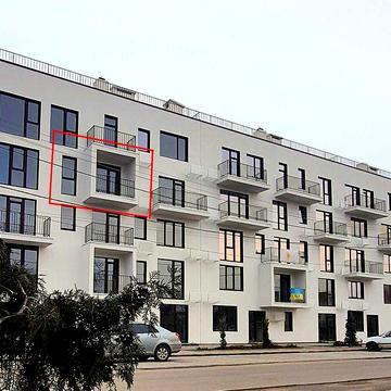 Квартира студія з балконом в житловому комплексі Sunrise city ЖК Sunrise city