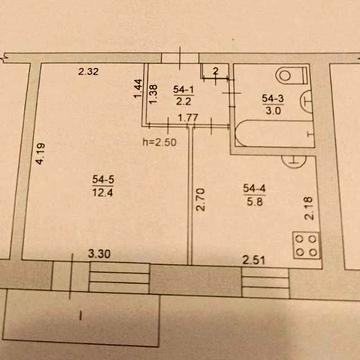 1-кiмнатна квартира