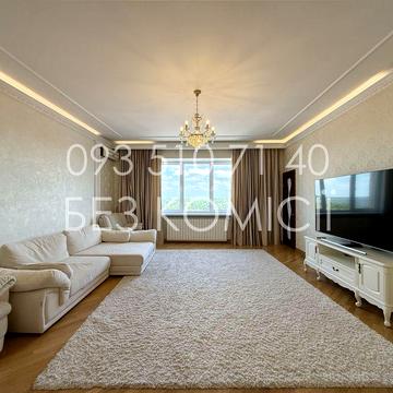 БЕЗ КОМІСІЇ! Оренда 135 м², 2 спальні + вітальня з видом на Дніпро, проспект Івасюка 8, корпус 2, парк Наталка, метро Оболонь