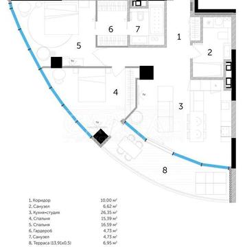 Продам квартиру ЖК Taryan Towers / Печерський район / вул. Іоанна Павла II, 12 / 2кім / 91.9м2 / 8пов ЖК Taryan Towers