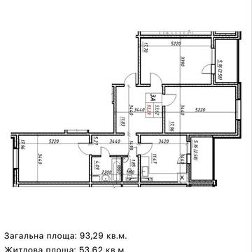 БЕЗ КОМІСІЇ! ЖК Навігатор 3к 93,29м2 Коноплянська 22 Б Оболонь Мінська ЖК Навігатор 2
