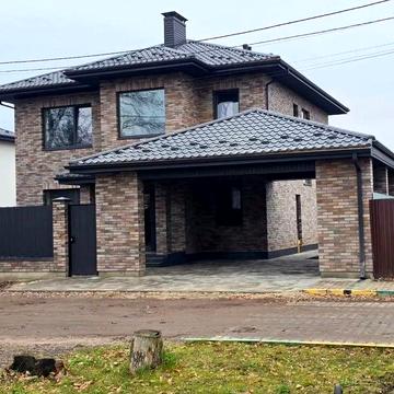 Будинок з цегли 200 м2 є газ біля лісосмуги панорама с. Лісники Зелений Гай 4 км Київ поруч Ходосівка Конча-Заспа Козин