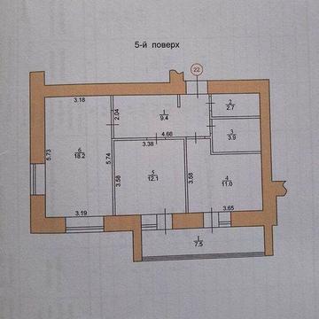 Продаж 2-кімн. квартири, 64.8 м², 5/10 поверх, Тернопіль – Ваш новий затишний дім!