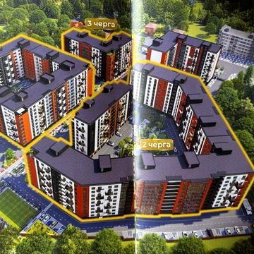 ‼️Продаж видовоі 1-км квартири, ЖК Скандинавія ЖК Скандинавія