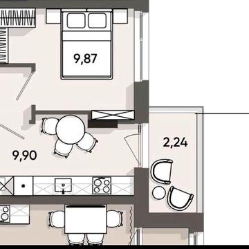 Продаж 1 кімнатної квартири в новобудові ЖК Five Address по вулиці  Раковського-Зелена, Сихівський район. ЖК Five Address