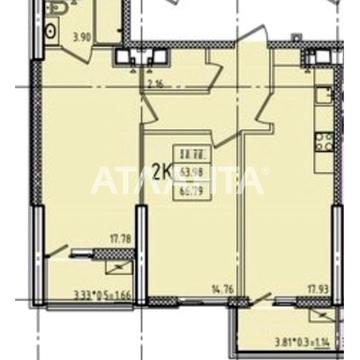 улица Генуэзская, 1/2б15, Аркадия, Приморский, Одесса, Одесская 87000.0 USD