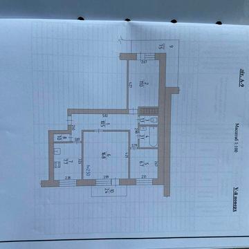 3-кімнатна квартира. 68 м² цегляний будинок, 5/9 поверх, вул. Героїв Шосткинщини 22
