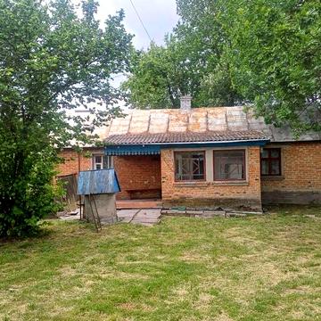 Продається цегляний будинок з великою земельною ділянкою у с. Бортків, Золочівський район, Львівська область