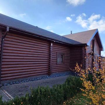 Элитный эко-дом (сруб сосна) Крэсовский-2  на 25 сотках.