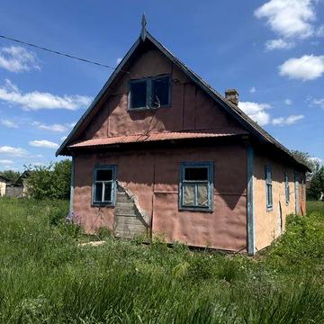 Деревʼяний будинок у с. Дядьковичі
