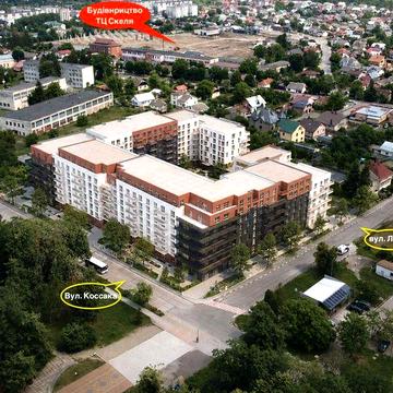 1-кімнатна квартира у сучасному житловому комплексі «Стрийський Бульвар». (перехрестя вул. Коссака та Лесіва) ЖК Стрийський Бульвар