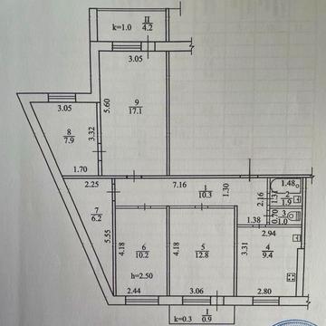Без комісії Продаж Квартира 4 кімнати Покровський Комунар, Велика Діївська 32