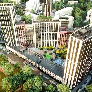 2к квартира в ЖК Старт, 83.3м2 середній поверх, Котарбінського, 24 ЖК Старт