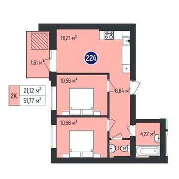Продам квартиру в ЖК Бургундія 3