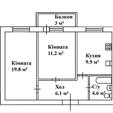 Продам 2-х комнатную квартиру Софіївська Борщагівка метро Академмістечко 15 хвилин ЖК Київський Маєток