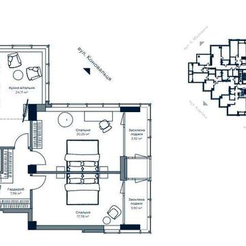 Продаж квартири 105м2, від забудовника, А136 Highlight Tower, Антоновича 136/138, Голосієво ЖК А136 Highlight Tower