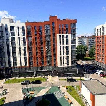 Однокімнатна квартира в новобудові 39.07 кв. м. Рівне. Автономне газове опалення. Під чистові роботи