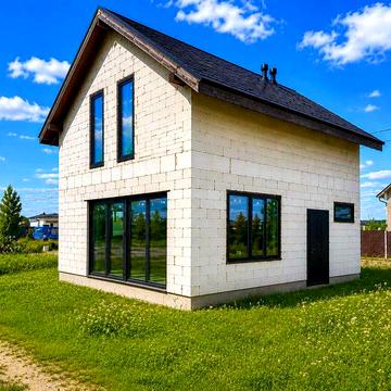 Сучасний будинок 110 м² на ділянці 14 соток біля Десни. КМ «Міжріччя», Осещина