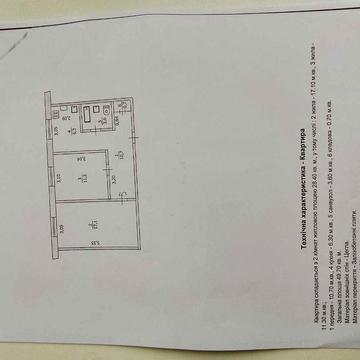 Продам 2 кімнатну квартиру