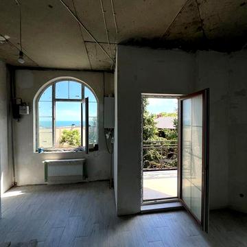 Квартира в ЖК на берегу моря. Клубный дом, балкон с видом на море. Идеальное для арендного бизнеса ЖК Авиньон