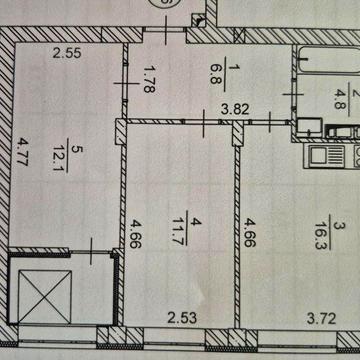 2к 53,5 м² ЖК Scandia Бровари | 3 поверх | право власності | open space ЖК Scandia