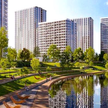 Світла 1-кімнатна квартира 44 м2 по пр-т Григоренка у ЖК H2O метро Позняки ЖК H2O