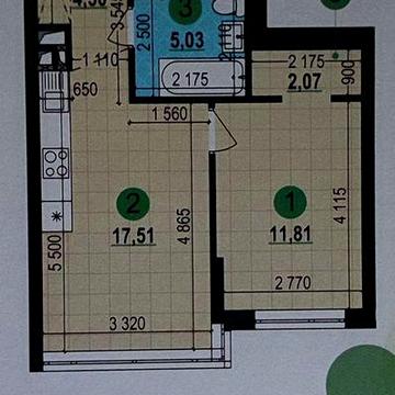 1-кімнатна ЖК Варшавський 3. Подільський район. Виноградар. ЖК варшавський плюс
