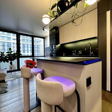 2к квартира з дизайнерським ремонтом біля парку Центральний | 60 м² | ЖК Центральний-2 | Оформлення 2% ,Без комісії%