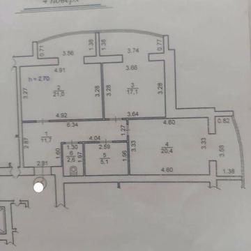 Пропонуємо до продажу  2 ох кімнатну квартиру в новобудові  по вул Пулюя ЖК Галицький Лев