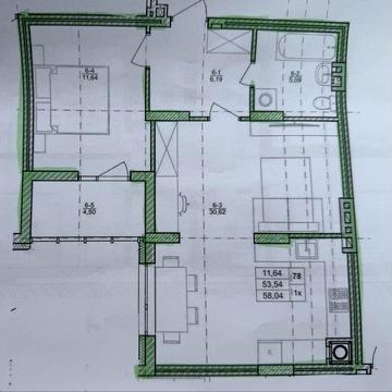 1-кімнатна квартира