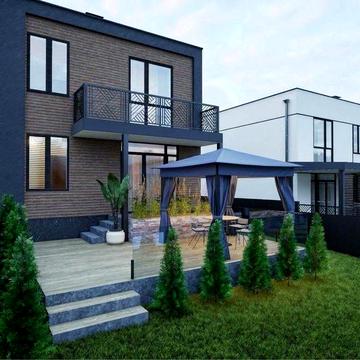 Продаж дуплексу село Байківці в тихому місці з гарним краєвидом