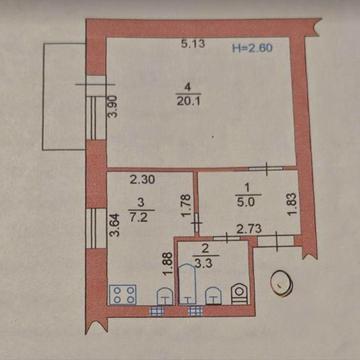 Продам 1 к квартиру біля Приморського парку