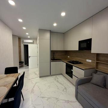 1к квартира с новым ремонтом, первая сдача. Газ. ЖК  Синергия Сити