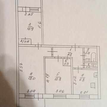 Від власника! Продам 3х комнатную квартиру на 7м Заречном.