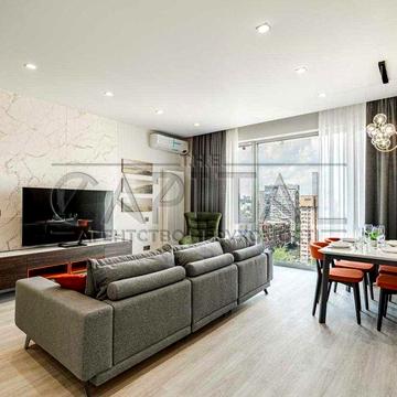 ПРОСТОРА квартира з дизайнерським ремонтом 123м2 ЖК Atlantic Residences Печерський