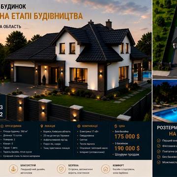 Продаж будинку 263м2 Борисів