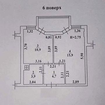 (4) 1 ком кв. в новом микрорайоне на Таирова