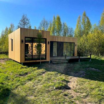 Модульний каркасний будинок 43 м2