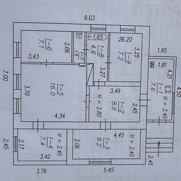 Продаем дом р-н 308 маг., пр. Тераспольский.