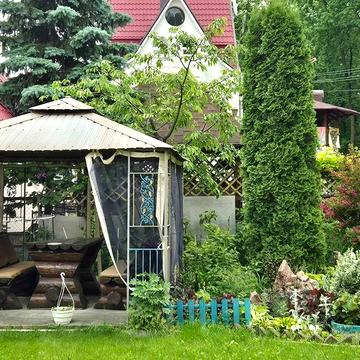 Будинок біля лісу — 72,4 м², гостьовий будинок, гараж, ділянка 6,8 соток