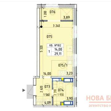 Продаж ВИДОВОЇ 1к студія 29,11м2, 9 поверх, ЖК Нова Англія БЕЗ КОМІСІЇ єОселя ЖК Нова Англія