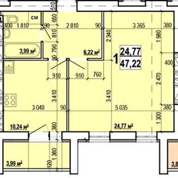 27000 ЖК Мира 3 Продам 1 комн квартиру,котор можно перед в 2-х,S-48мAS ЖК Мира 3