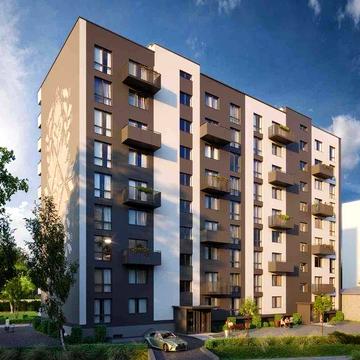 Найдешевша велика двохкімнатна квартира 64.6 м2 (750$ м2)