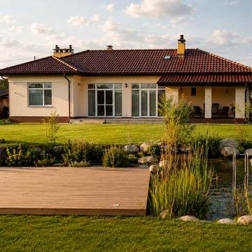 Будинок з власним озером | 190 м² | 25 соток | 20 хв від Києва | Porotherm