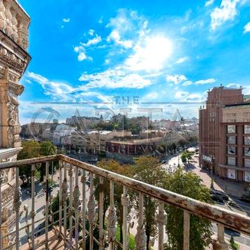 Хрещатик | Видова квартира 150 м² з балконом | Центр Києва | метро 5 хв